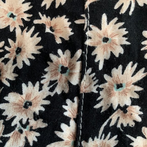 Vintage Floral Romper Jumpsuit - Picture 3 of 4